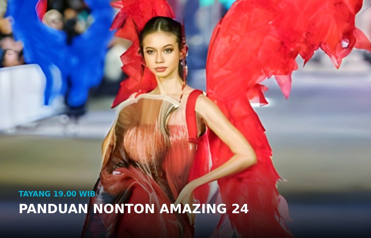 Foto arsip Yuki Kato di Jember Fashion Carnaval 2023; bukan dokumentasi Amazing 24.